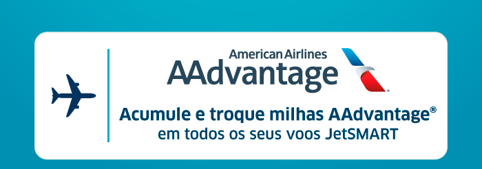 American Airlines AAdvantage promotion: earn and redeem AAdvantage miles on all your JetSMART flights