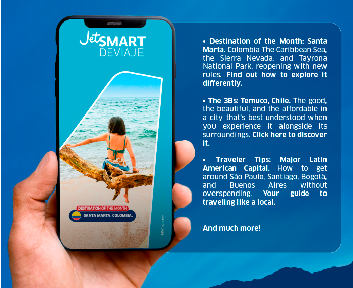 Discover destinations and get ready for your next flight.