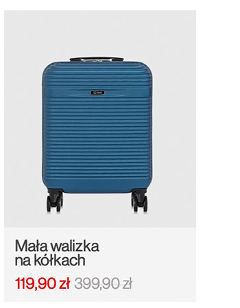 Walizka mała na kółkach