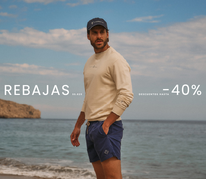Banner para acceder a la web - rebajas hasta el -40% de descuento - La Garrocha