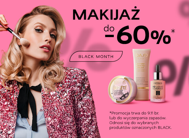 Black Month - Makijaż do -60%