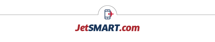 JetSMART.com logo with mobile boarding-pass icon above stylised red and blue brand text