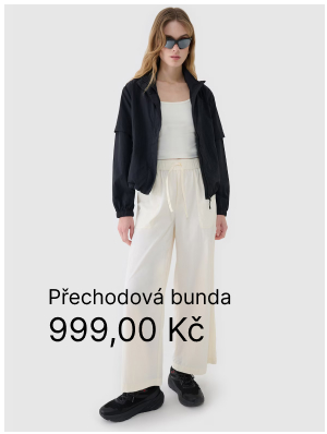 Dámská přechodová bunda - černá