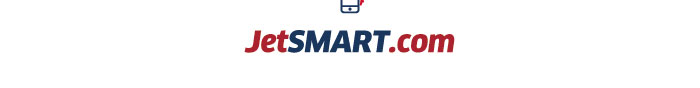 JetSMART.com airline logo in red and blue on white background