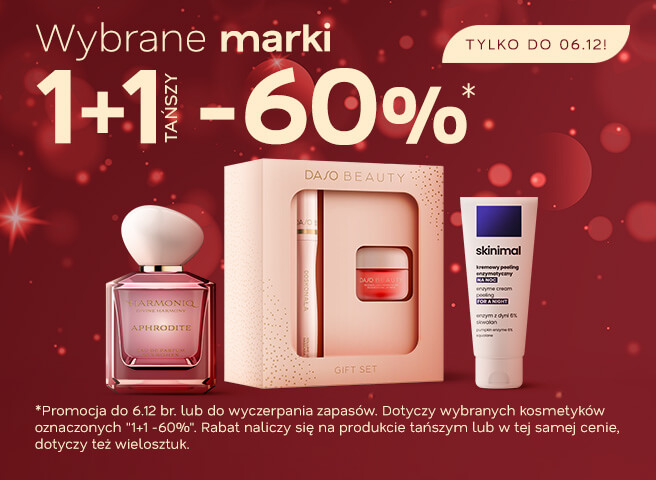 Wybrane marki 1+1 za -60%