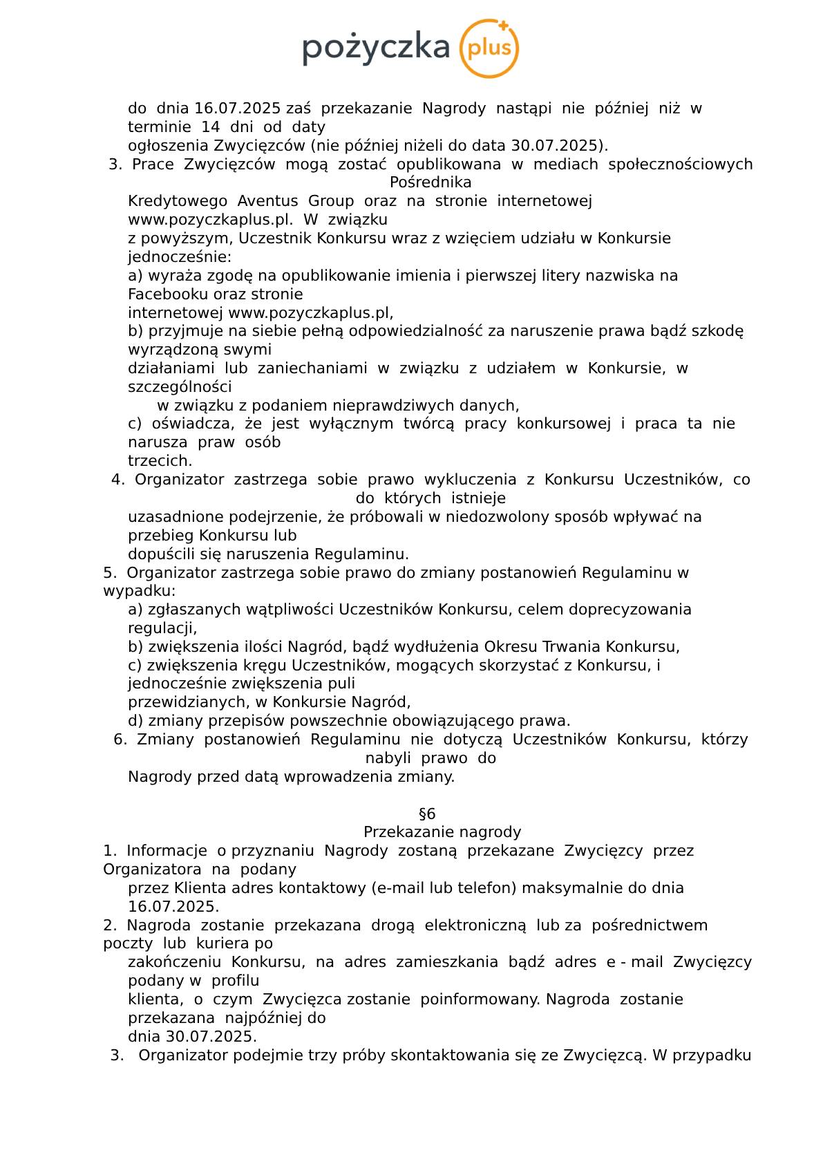 third page