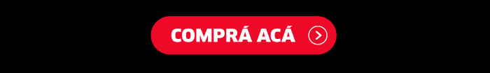 Red rounded 'COMPRÁ ACÁ' call-to-action button with white text and arrow indicating 'Buy here'