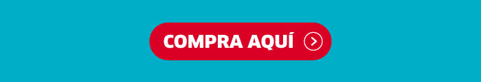 Red rounded button labelled "COMPRA AQUÍ" (Buy here) on teal background — call-to-action