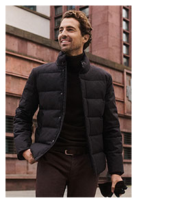 Kurtka męska w kolorze grafitowym