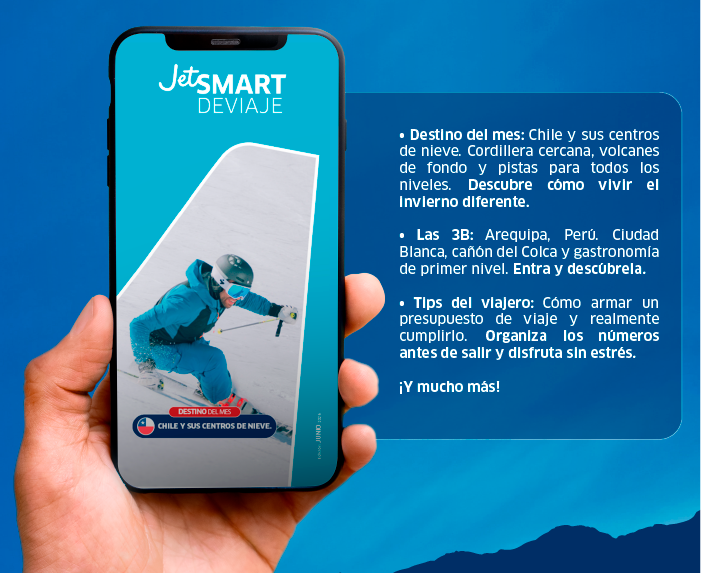 Descubre destinos y prepárate para tu próximo vuelo.