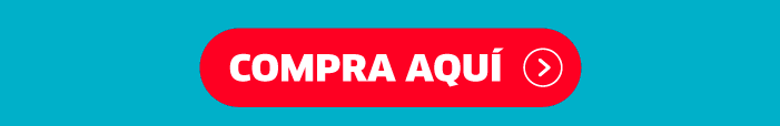 Red 'Buy here' call-to-action button on turquoise background
