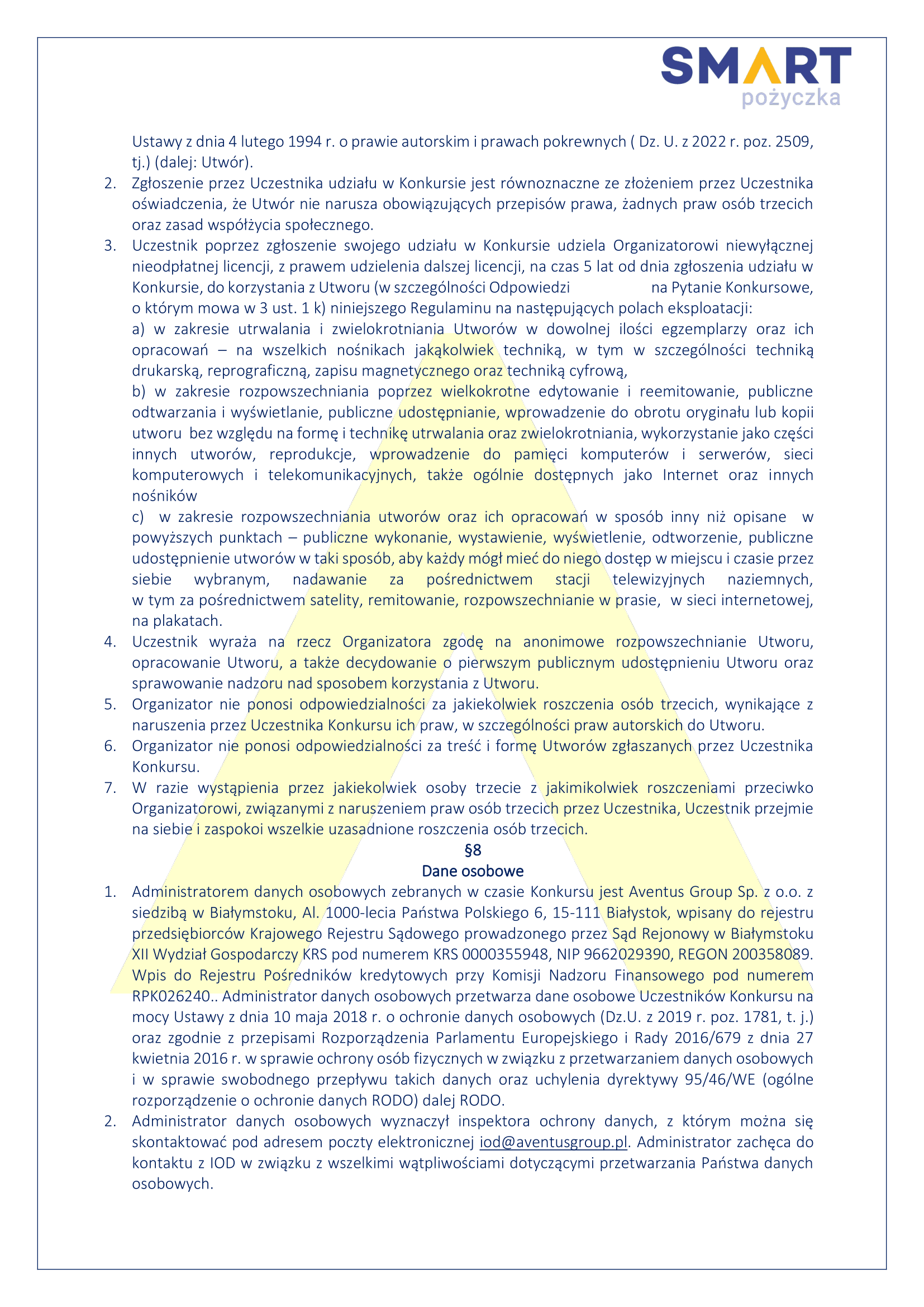 fourth page