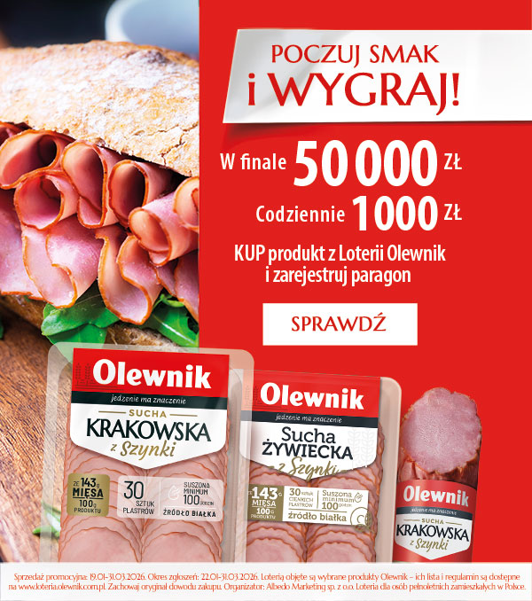 Olewnik - poczuj smak i wygraj