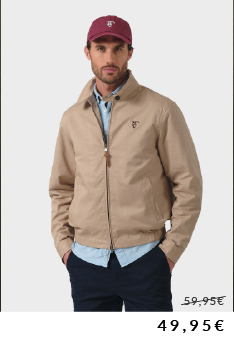Chaqueta Corta Ligera - Arena - La Garrocha