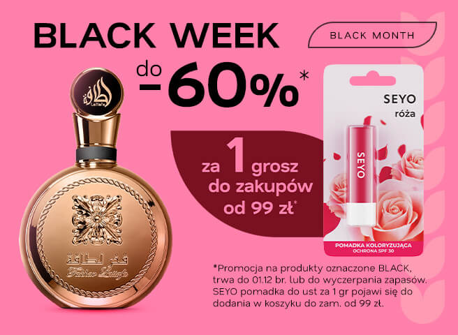 BLACK WEEK do -60%