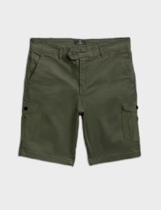 Imagen de producto de bermudas cargo en color verde