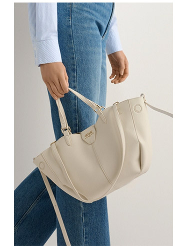 Biała torebka damska na ramię