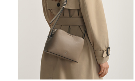 Brązowa mała torebka damska