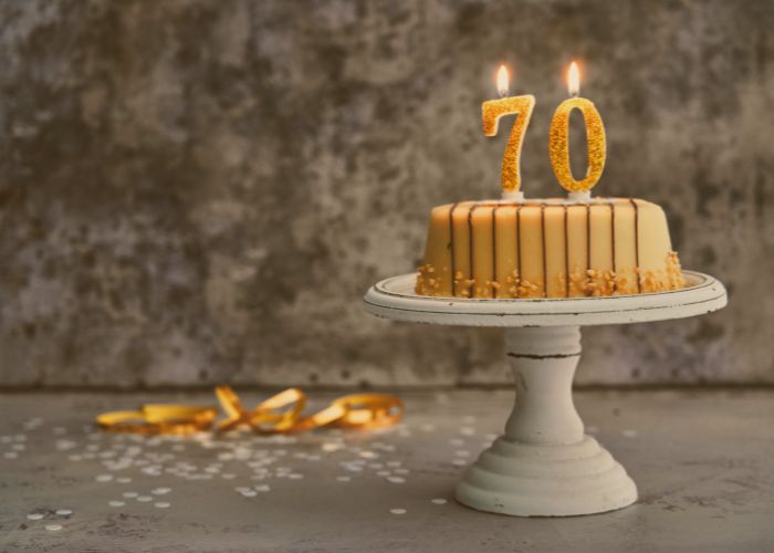 Cadeaus voor een 70e verjaardag