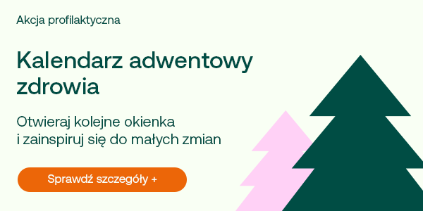 Otwieraj kolejne okienka - sprawdź kalendarz adwentowy zdrowia