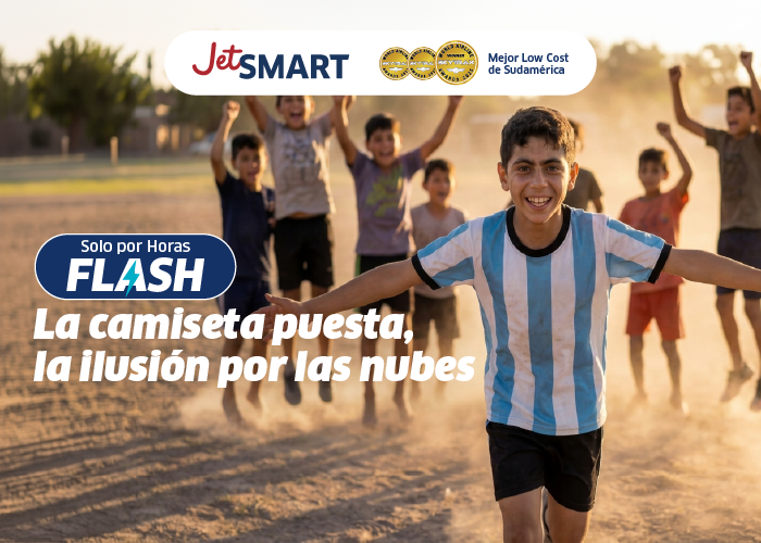 JetSMART - Vuela más pagando menos