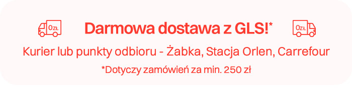 darmowa dostawa z GLS
