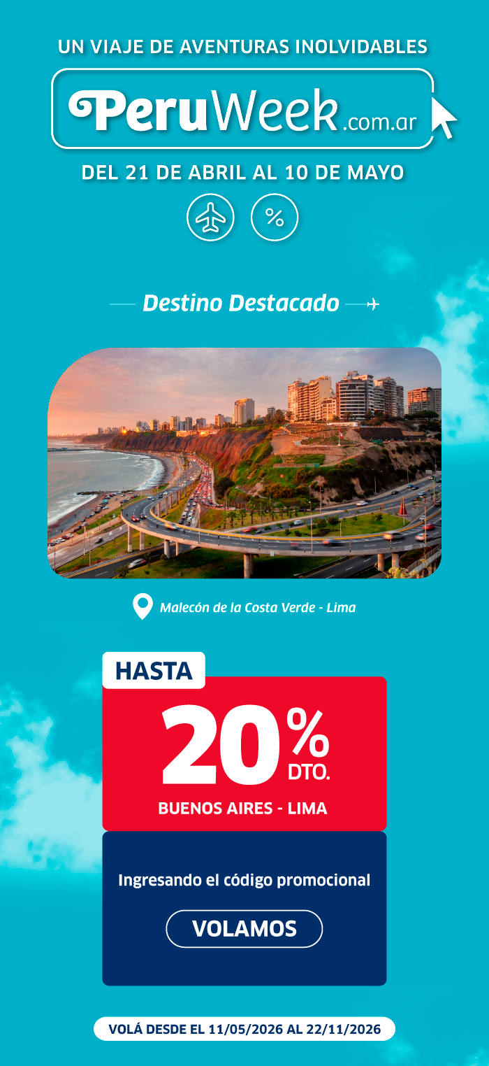 Vuelos internacionales en oferta