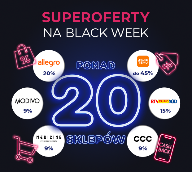SUPEROFERTY NA BLACK WEEK