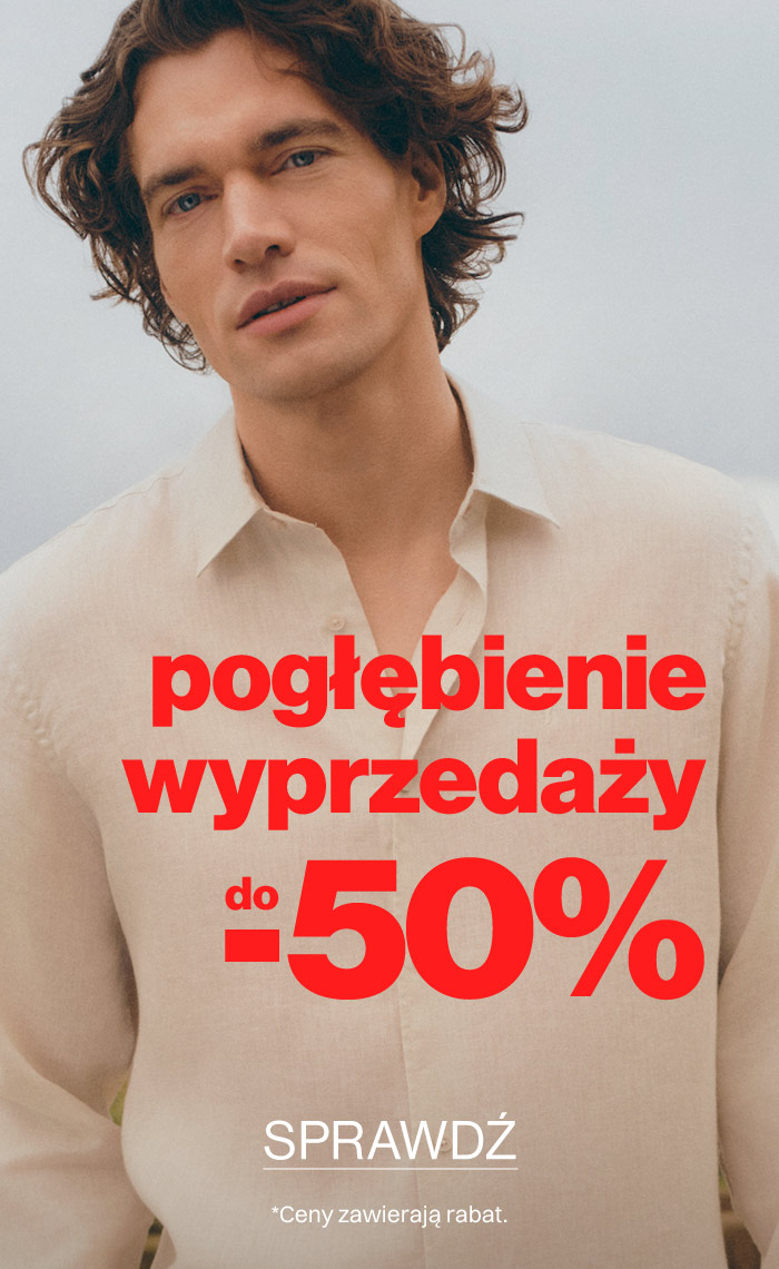 pogłębienie wyprzedaży do -50%