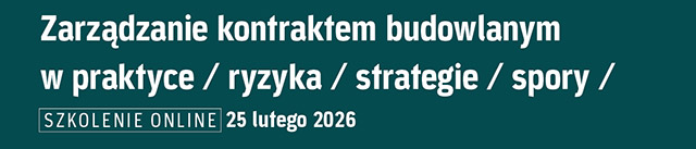 Zarzadzanie kontraktem budowlanym