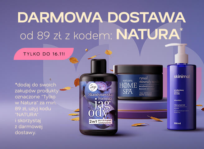 Darmowa dostawa od 89 zł