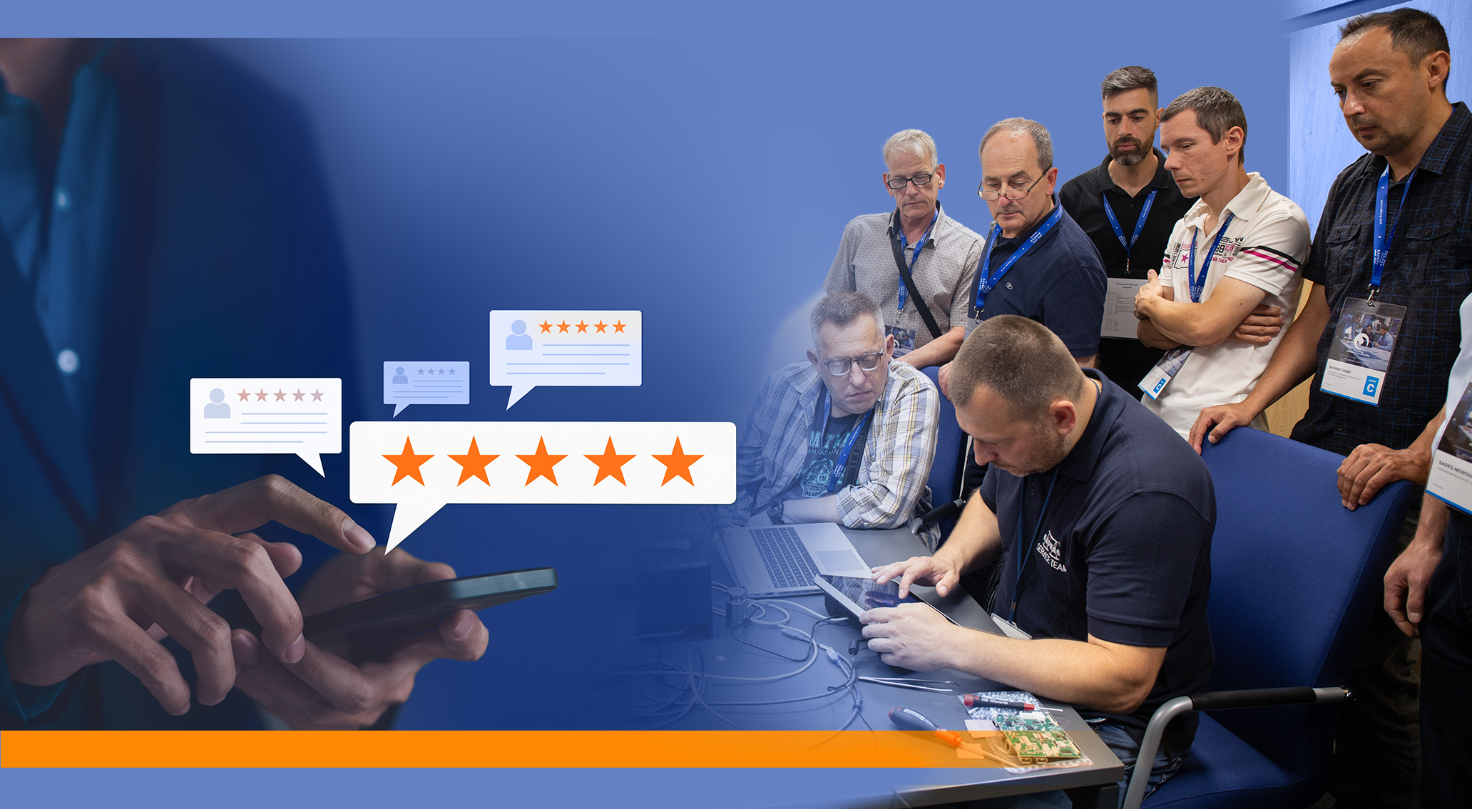 Thank you for being with us and helping us grow