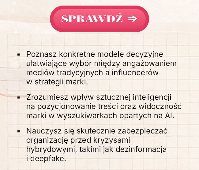 Zarządzanie reputacją w erze mediów, twórców i algorytmów