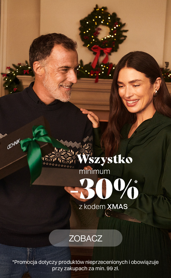 Wszystko minimum -30% z kodem XMAS