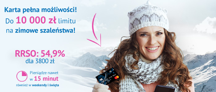 Do 10 000 zł na zimowe szaleństwa!