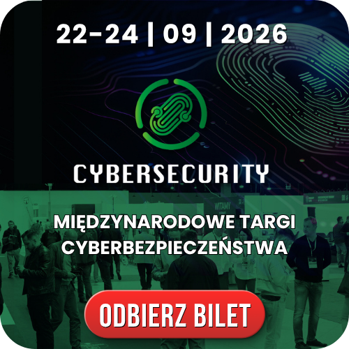 Banner for International Cybersecurity Expo 22–24 Sep 2026 with logo, exhibition attendees and red 'Get ticket' button