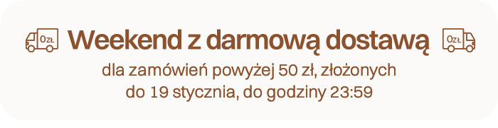 Weekend z darmową dostawą!