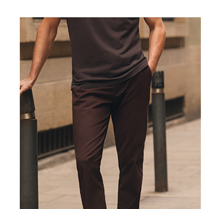 Ciemnobrązowe sk&oacute;rzane buty sportowe