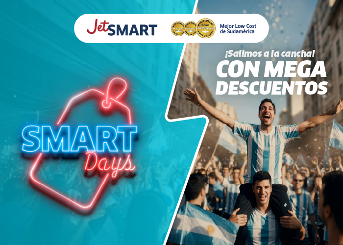 JetSMART - Vuela más pagando menos