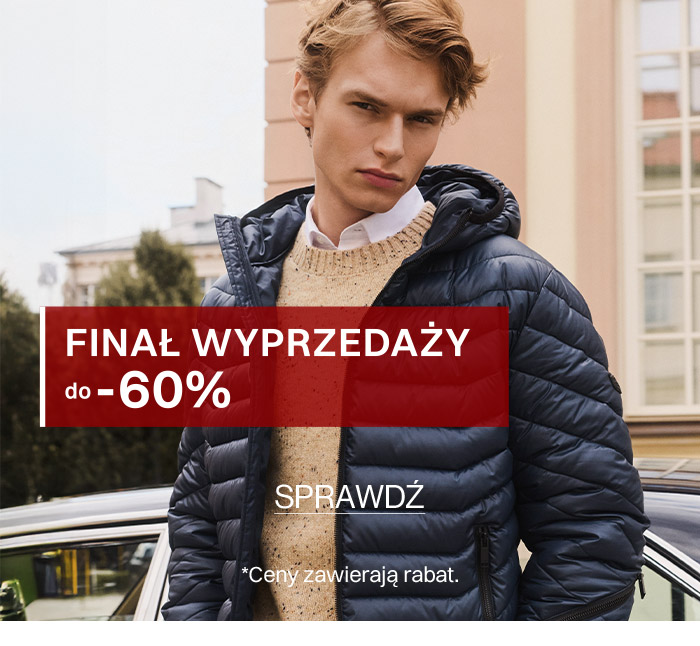 finał wyprzedaży do -60%