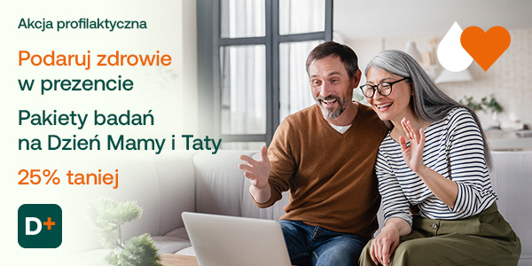 -25% na pakiety badań na Dzień Mamy i Taty