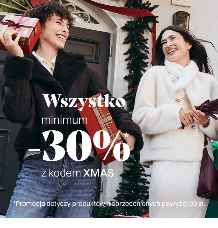 Wszystko minimum -30% z kodem XMAS