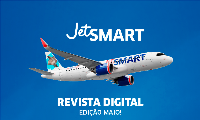 JetSMART De Viaje: Revista digital edição de maio.