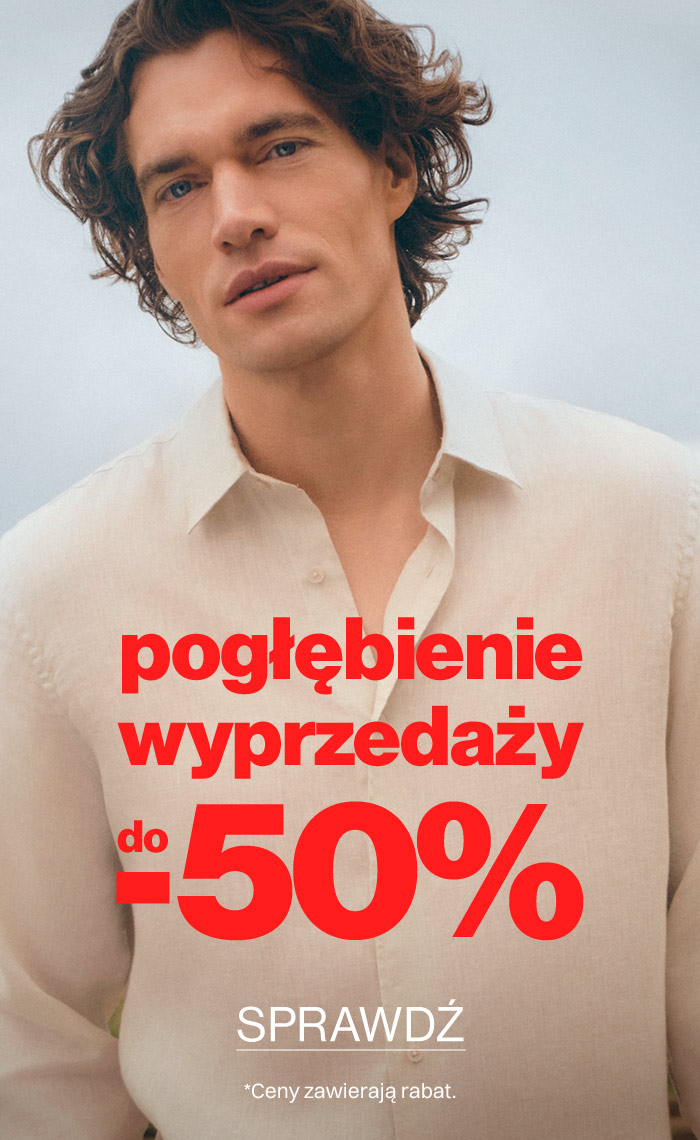 pogłębienie wyprzedaży do -50%