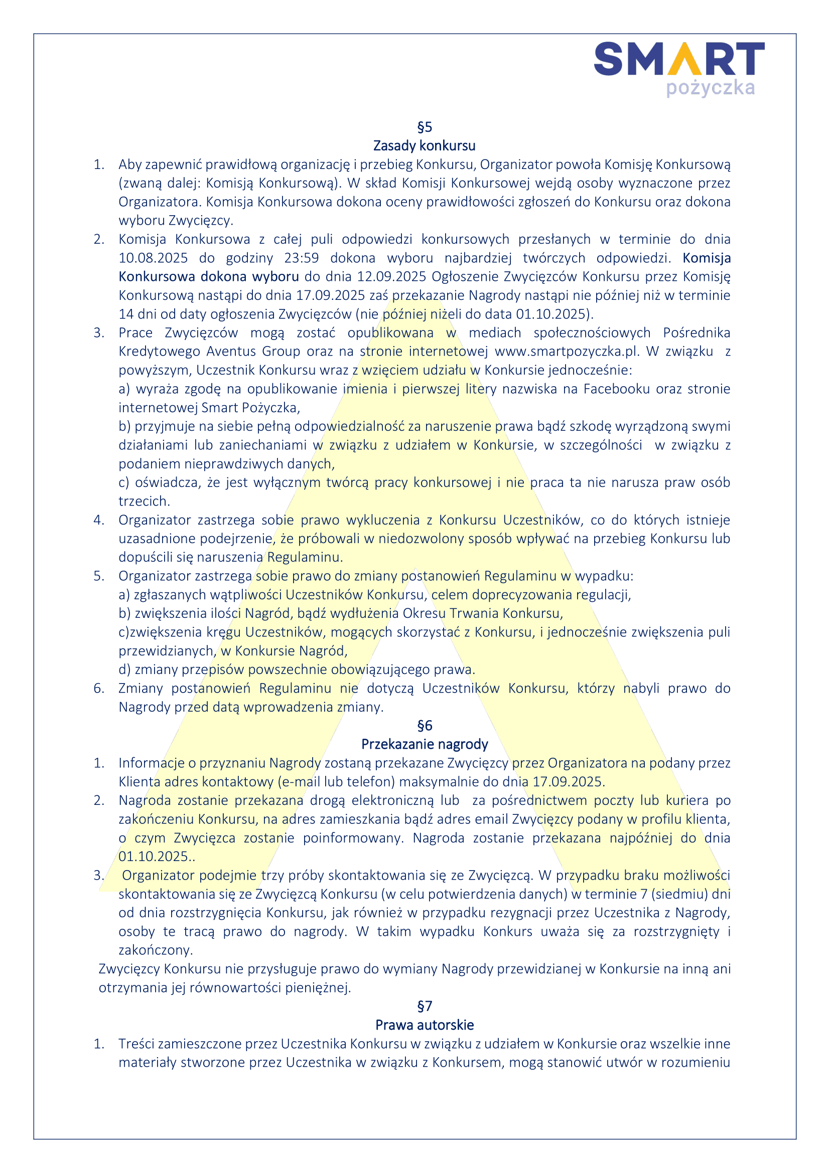 third page