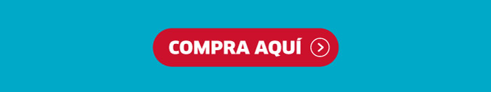 Red 'Compra Aquí' buy button with white text and arrow on turquoise background