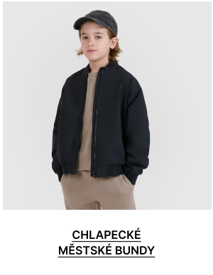 Chlapecké městské bundy