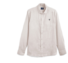 Camisa Lino Beige - La Garrocha