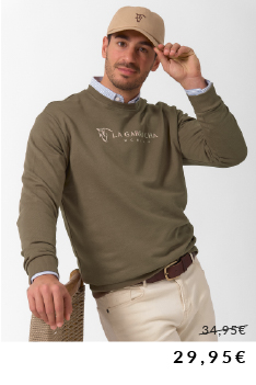 Sudadera Clasica - Oliva - La Garrocha