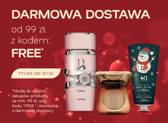 Darmowa dostawa od 99 zł z kodem: FREE